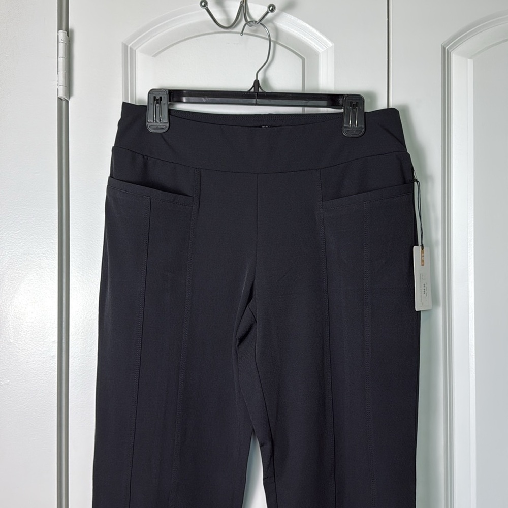 TAIL Black Pull On Ankle Pants Size 10